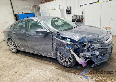 2018 Honda Civic Ex from USA, damaged, VIN 2HGFC2F74JH585228